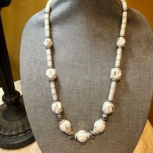 Vintage Japan Ceramic Bead Necklace